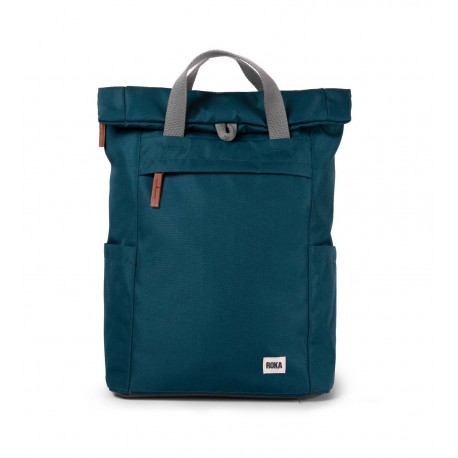 Motxila Finchley canvas recycled medium teal