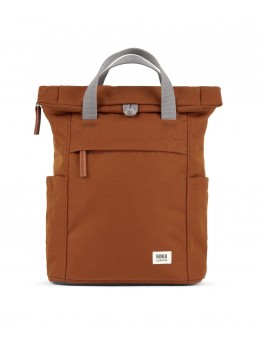 Mochila Finchley canvas recycled medium bran