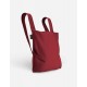 Bolso motxilla grana