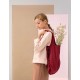 Bolso motxilla grana