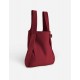 Bolso motxilla grana