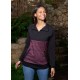 Dessuadora unisex coll cremallera abstract