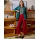 Camisa elástica micro verde