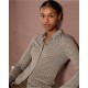 Camisa elàstica micro blava