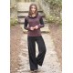 Pantalones largos pana negros