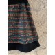 Faldilla doble teula verd print