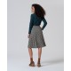 Falda micro verde