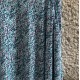 Faldilla print turquesa