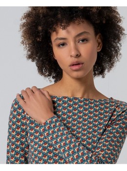 Camiseta elàstica micro verda