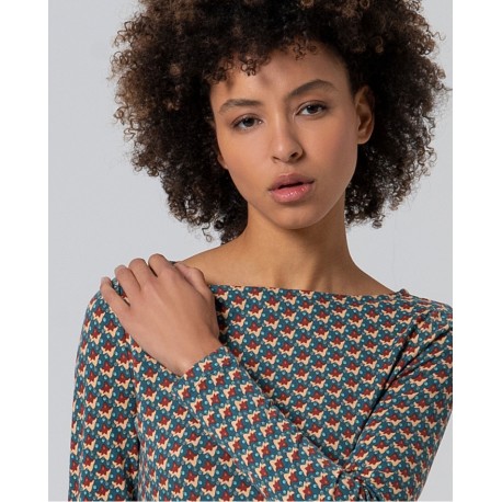Camiseta elàstica micro verda