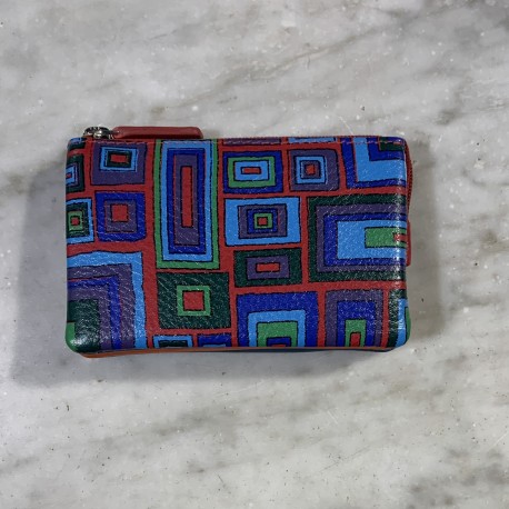 Monedero abstract rojo