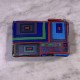 Monedero abstract rojo