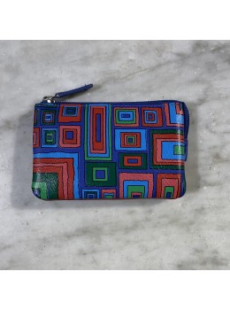 Monedero abstract azul
