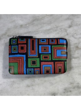 Monedero abstract negro