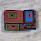 Monedero abstract negro