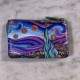 Monedero print lila