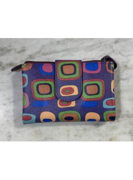 Cartera piel M lila