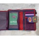 Cartera piel M lila
