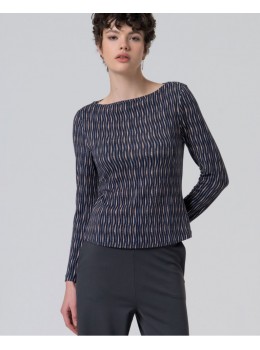 Camiseta cálida ondas