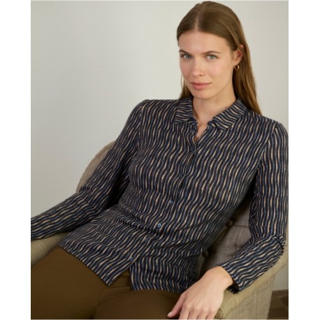 Camisa cálida ondas