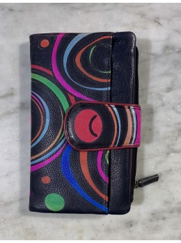 Cartera pell negra ones