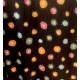 Vestido viscosa easy negro lunares