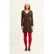 Vestit viscosa nus negre topus colors