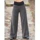 Pantalones 3/4 pana gris