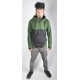 Chaqueta unisex Nëko verde lunares