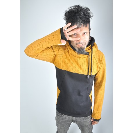 Dessuadora Leh urban mustard dots