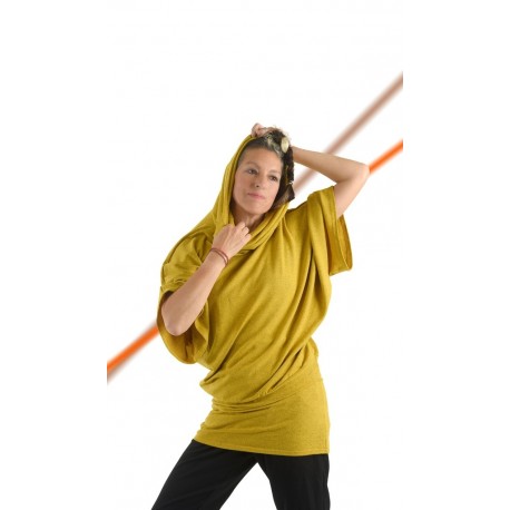 Jersey largo amarillo