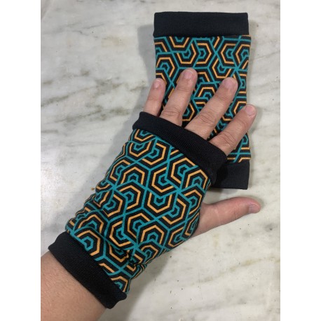 Mitones hex petrol