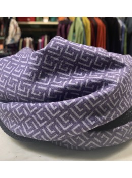 Coll doble malva
