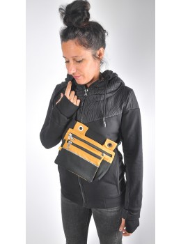 Riñonera zac skua ocre