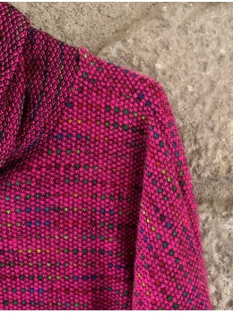 Jersei japo multicolor llarg fucsia