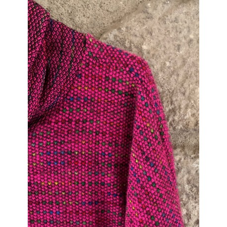 Jersei japo multicolor llarg fucsia