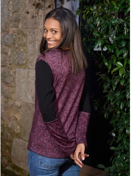 Jersei càlid sense peça gris abstract