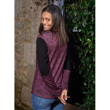 Jersei càlid sense peça gris abstract