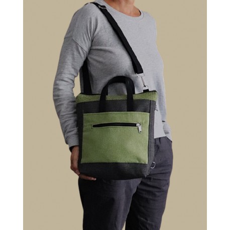 Bolso motxilla mao verda