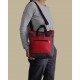 Bolso mochila mao roja