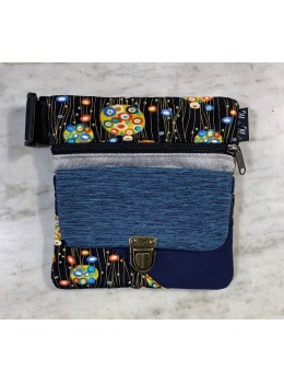 Ronyonera line textures blava