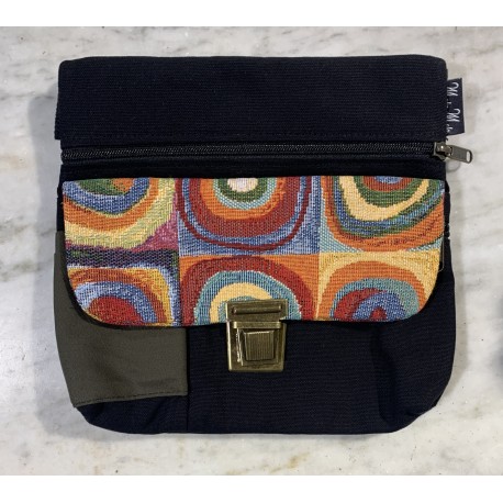 Riñonera big line combi caqui