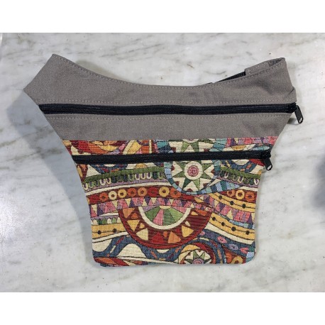 Riñonera urban zig zag multicolor