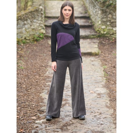 Pantalons llargs pana gris