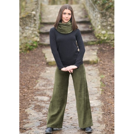 Pantalones largos pana caqui