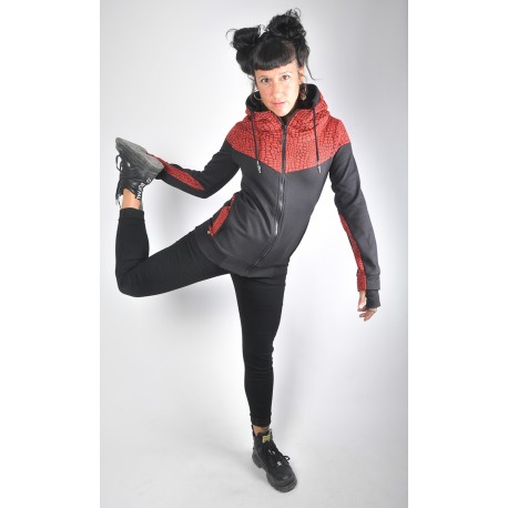 Chaqueta nur snake coral