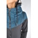 Chaqueta nur snake azul