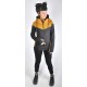 Jaqueta nur mustard waves