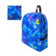 Mochila plegable multi azul