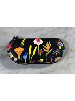 Funda ulleres flors colors